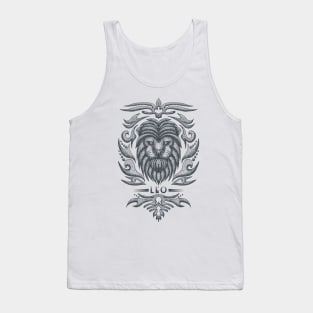 Leo Zodiac Sign Tank Top